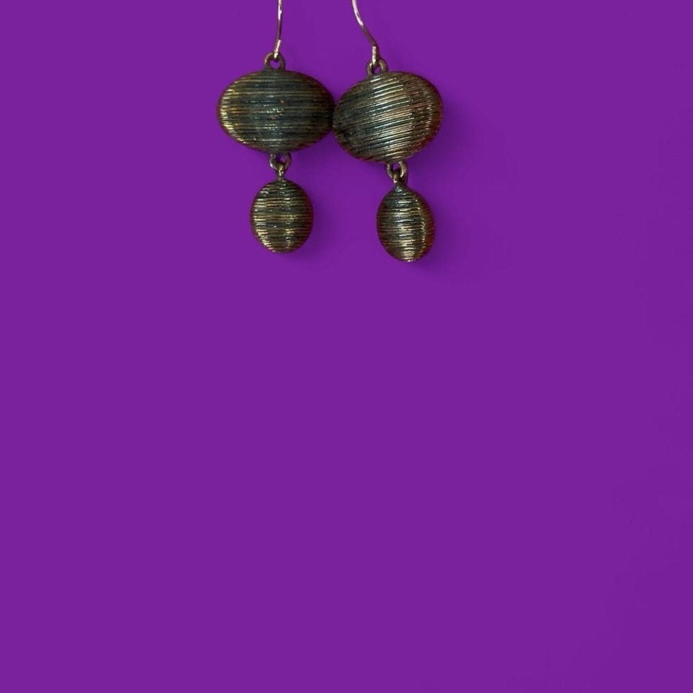 Brown earrings #earrings #jewelry